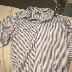Darnall Men's Multicolor Striped Casual Shirt